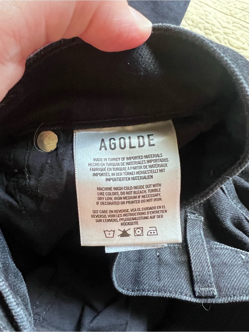 Agolde Riley Straight Jeans - Picture 5 of 6